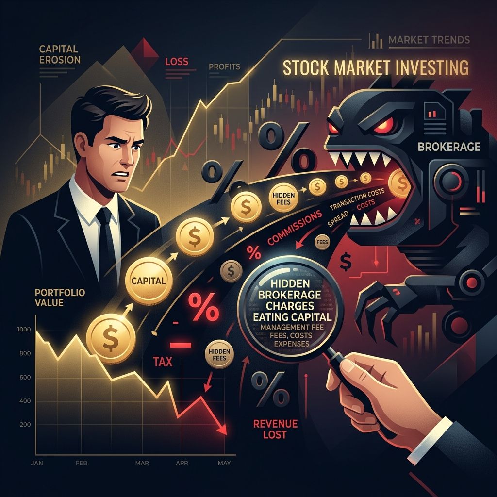Hidden stock market brokerage charges eating capital