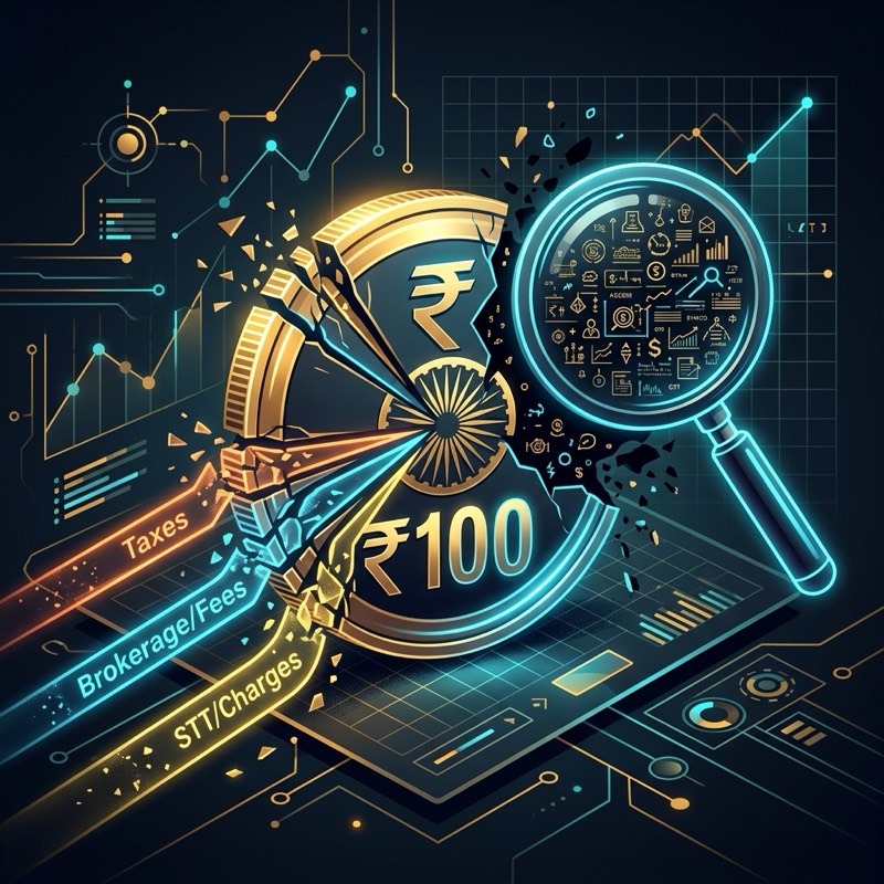 Hidden charges in Indian stock market like DP charges and STT exposed